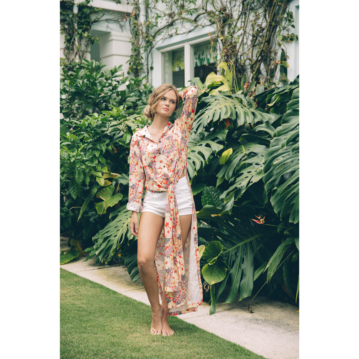 Kaimuki Shirt Dress - Pink