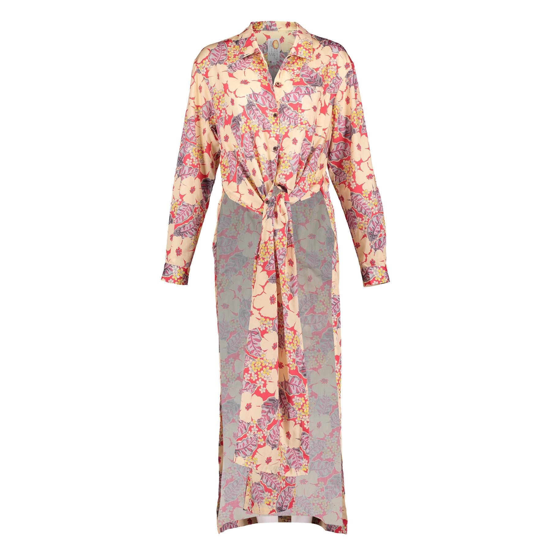 Kaimuki Shirt Dress - Pink