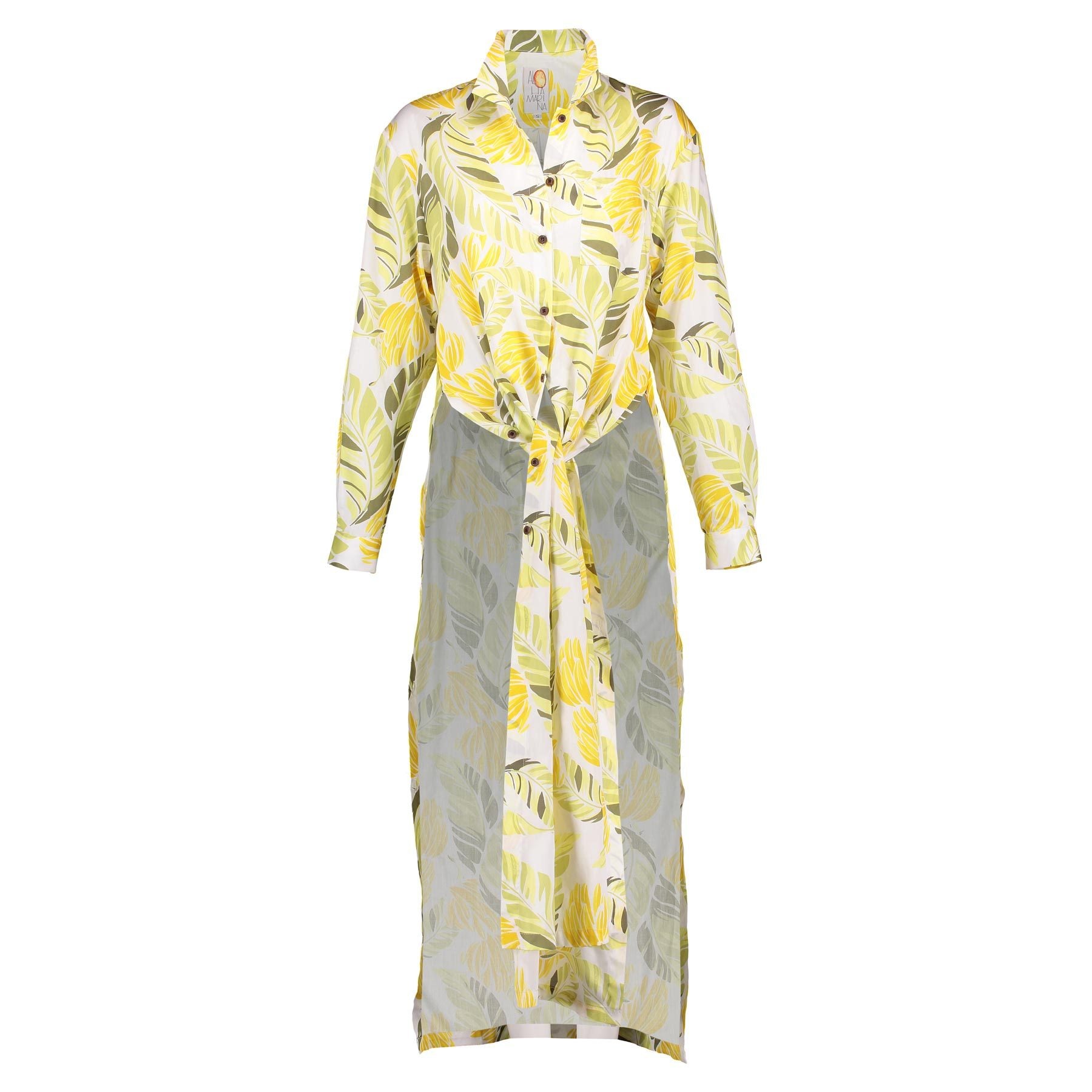 Hanalei Shirt Dress - White