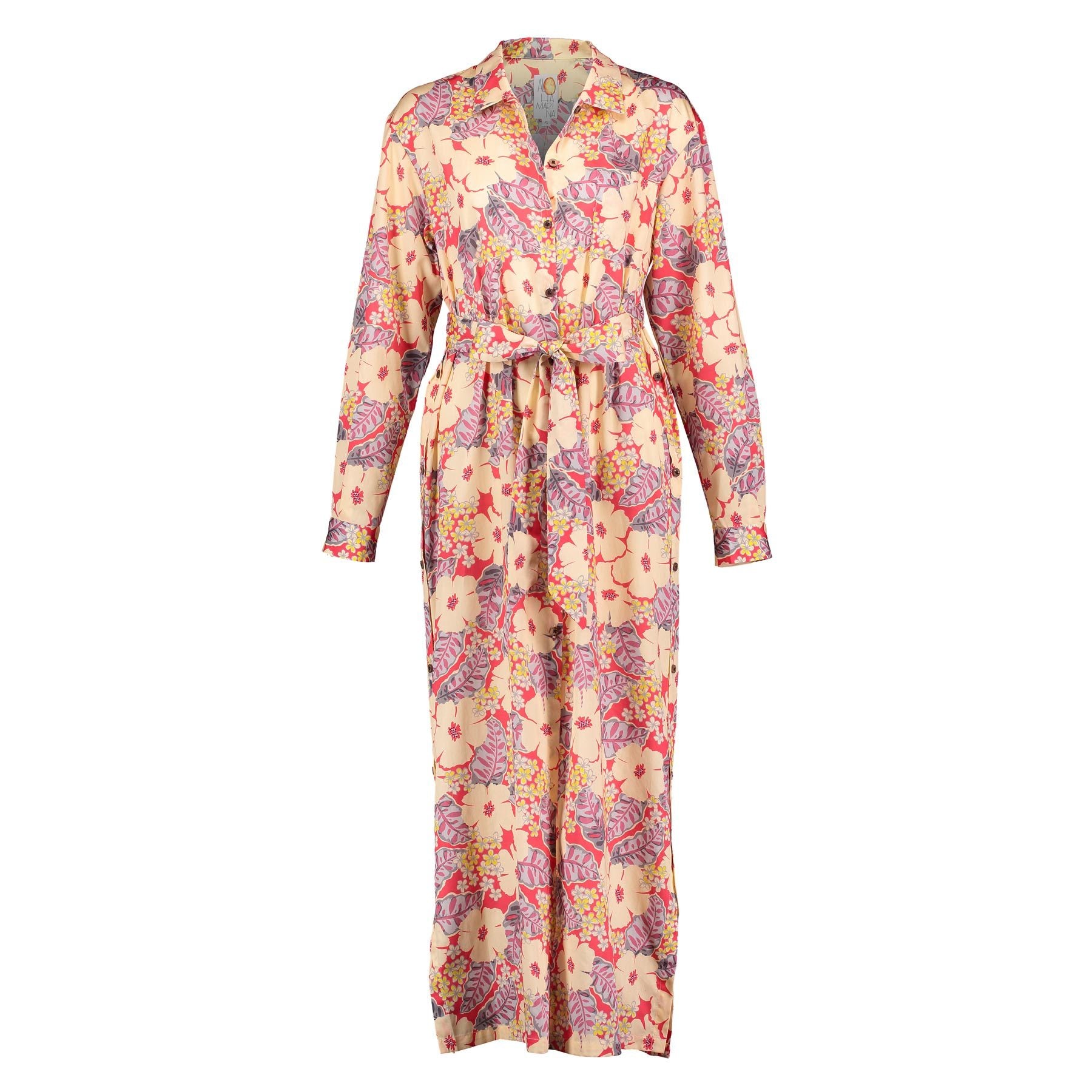 Kaimuki Shirt Dress - Pink