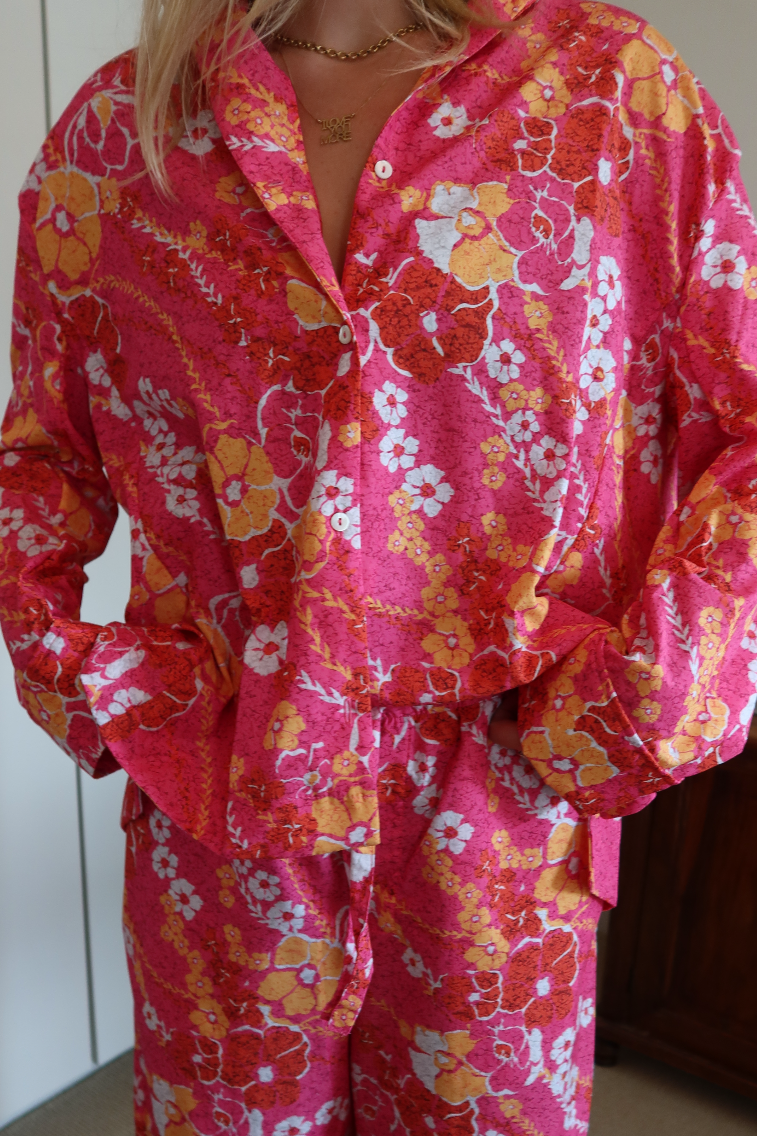 Waikiki Pink Pajama Set