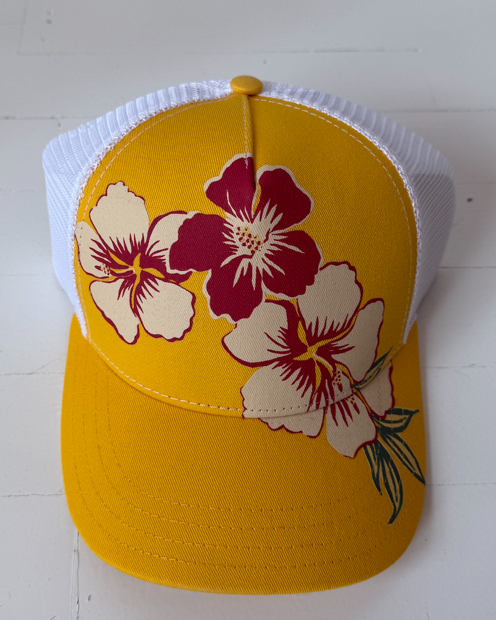 Hibiscus Trucker