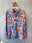 Kapalua Blue/Orange 4 Way Stretch Shirt