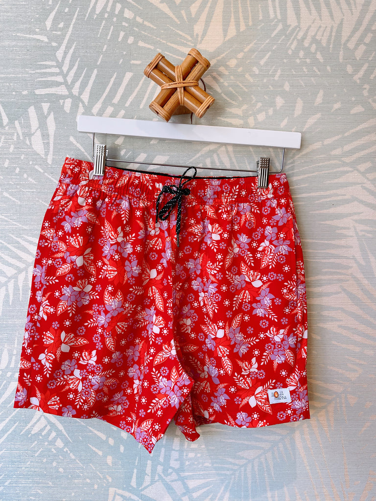Kapolei Volley Short - Pink/Orange/Red