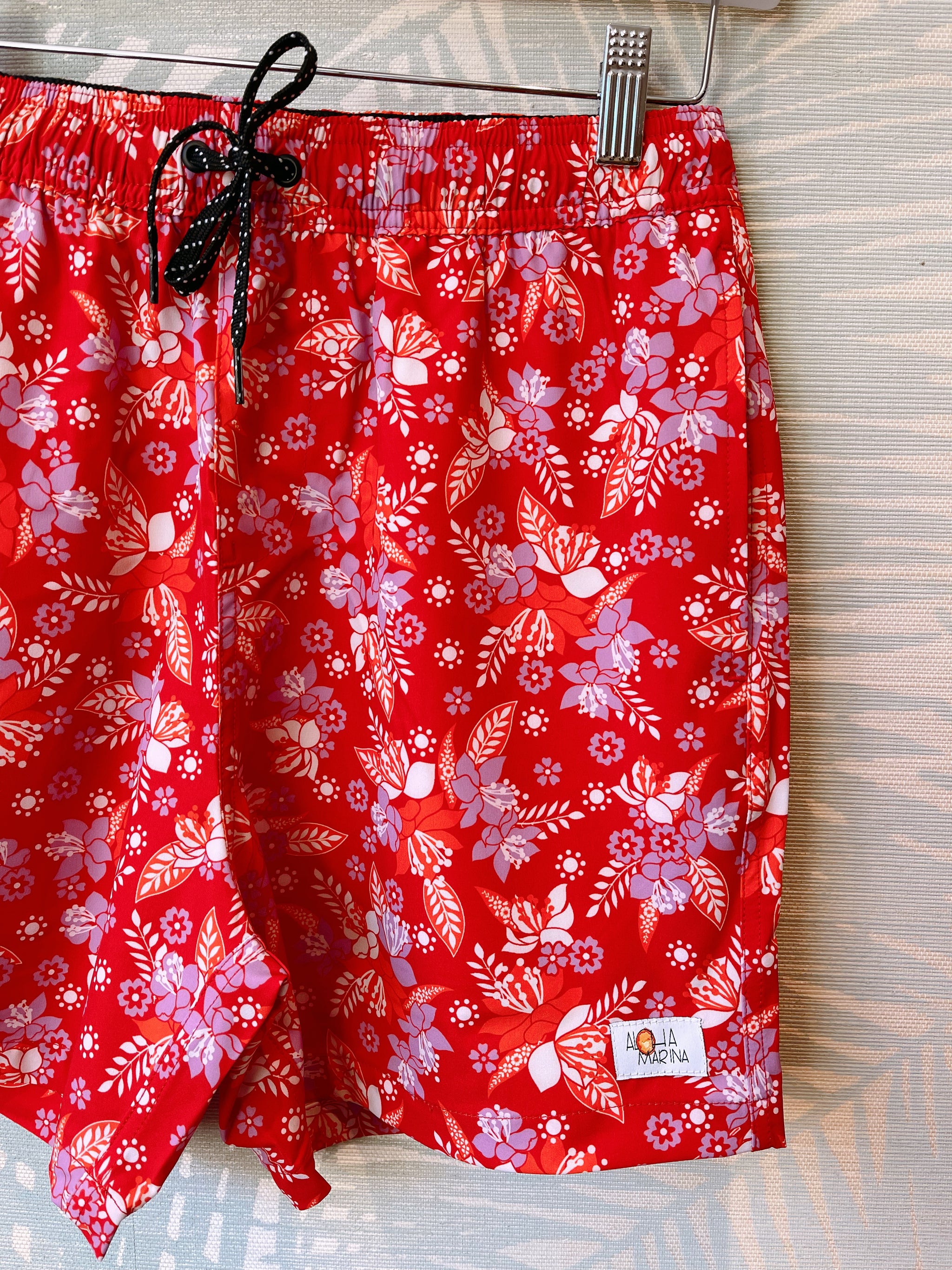 Kapolei Volley Short - Pink/Orange/Red