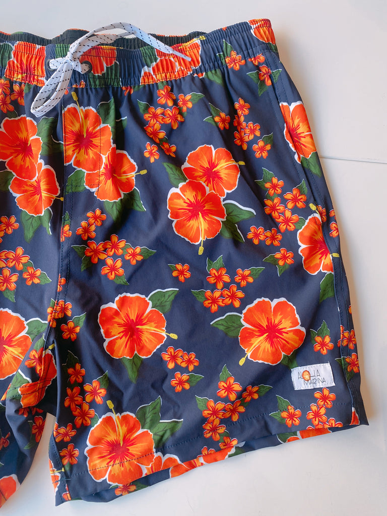Kailua Volley Short - Navy