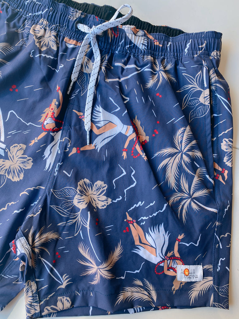 Hilo Volley Short - Navy