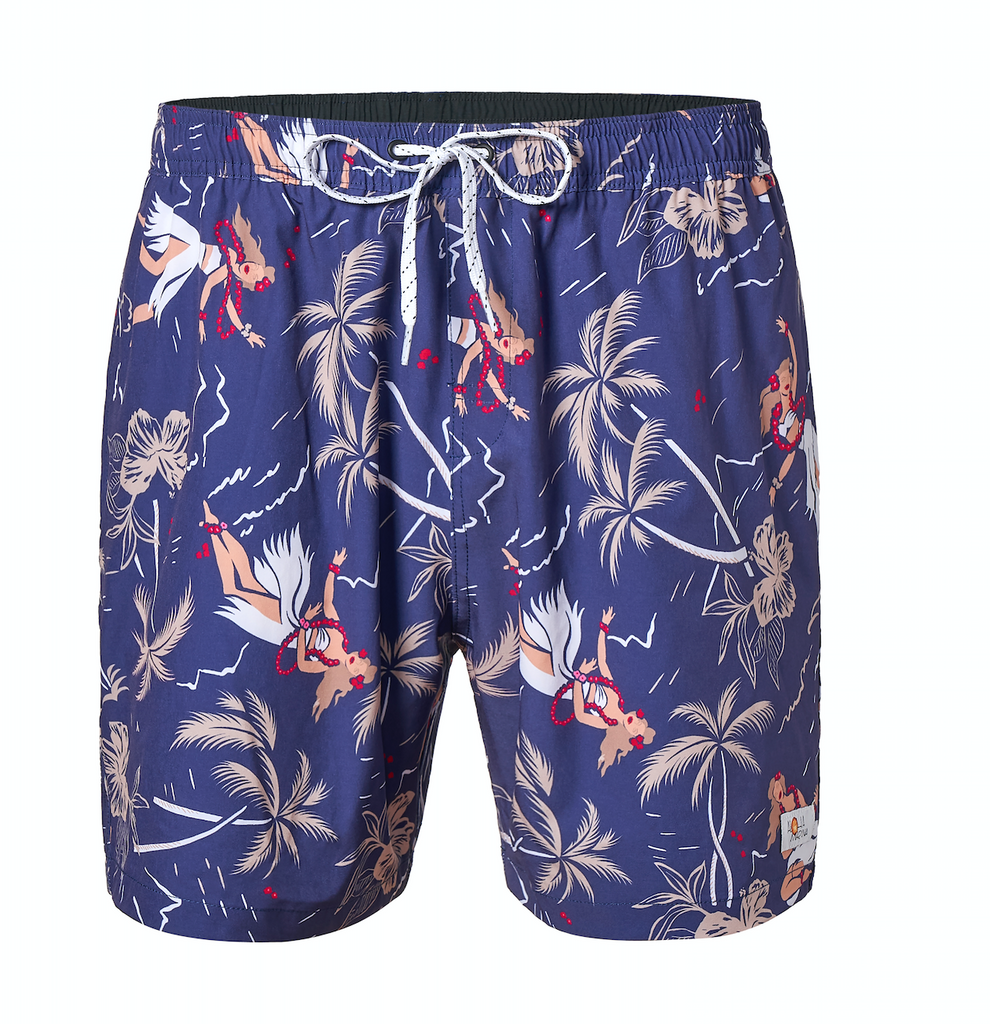 Hilo Volley Short - Navy