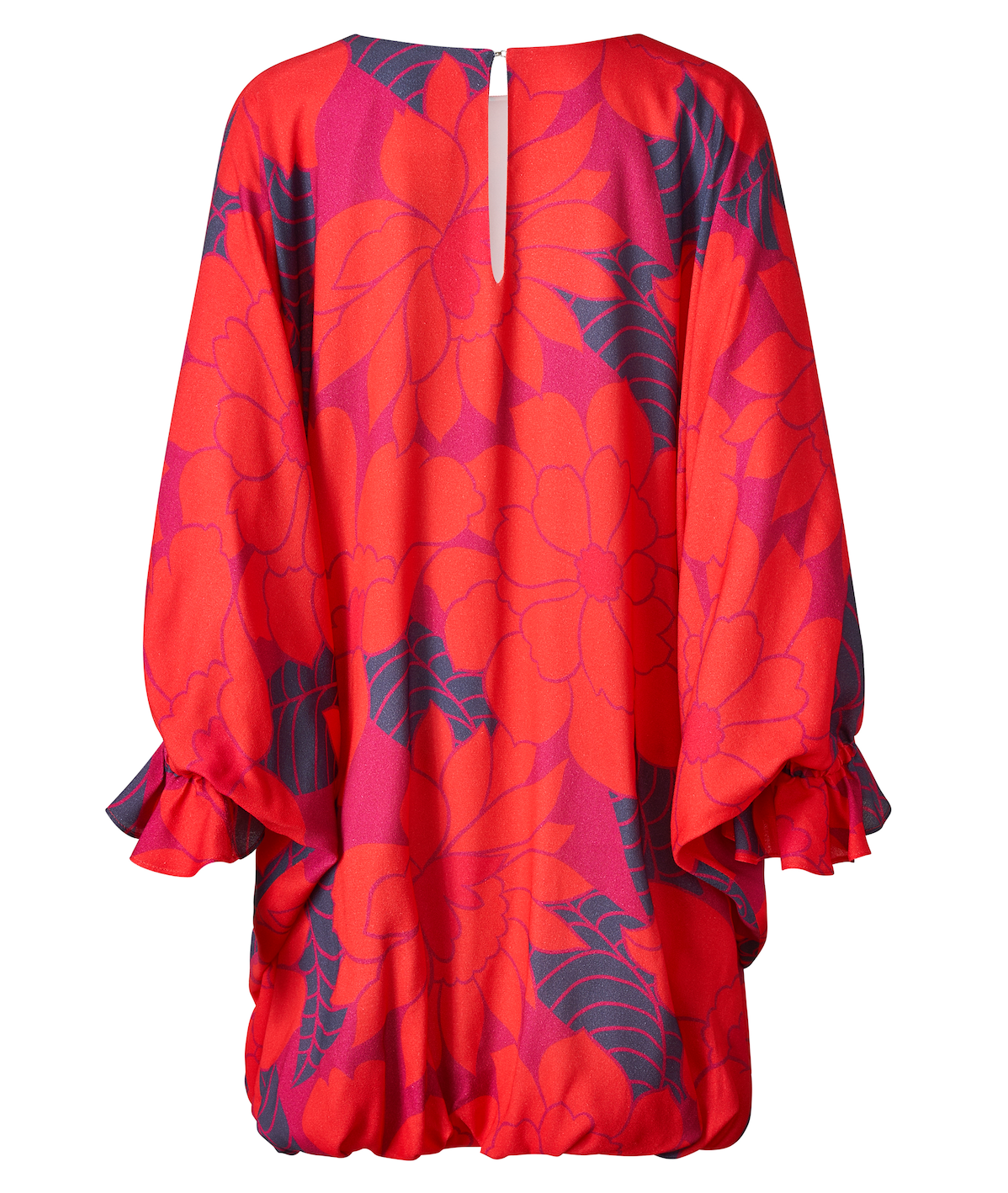 Paia Puffer Dress - Red