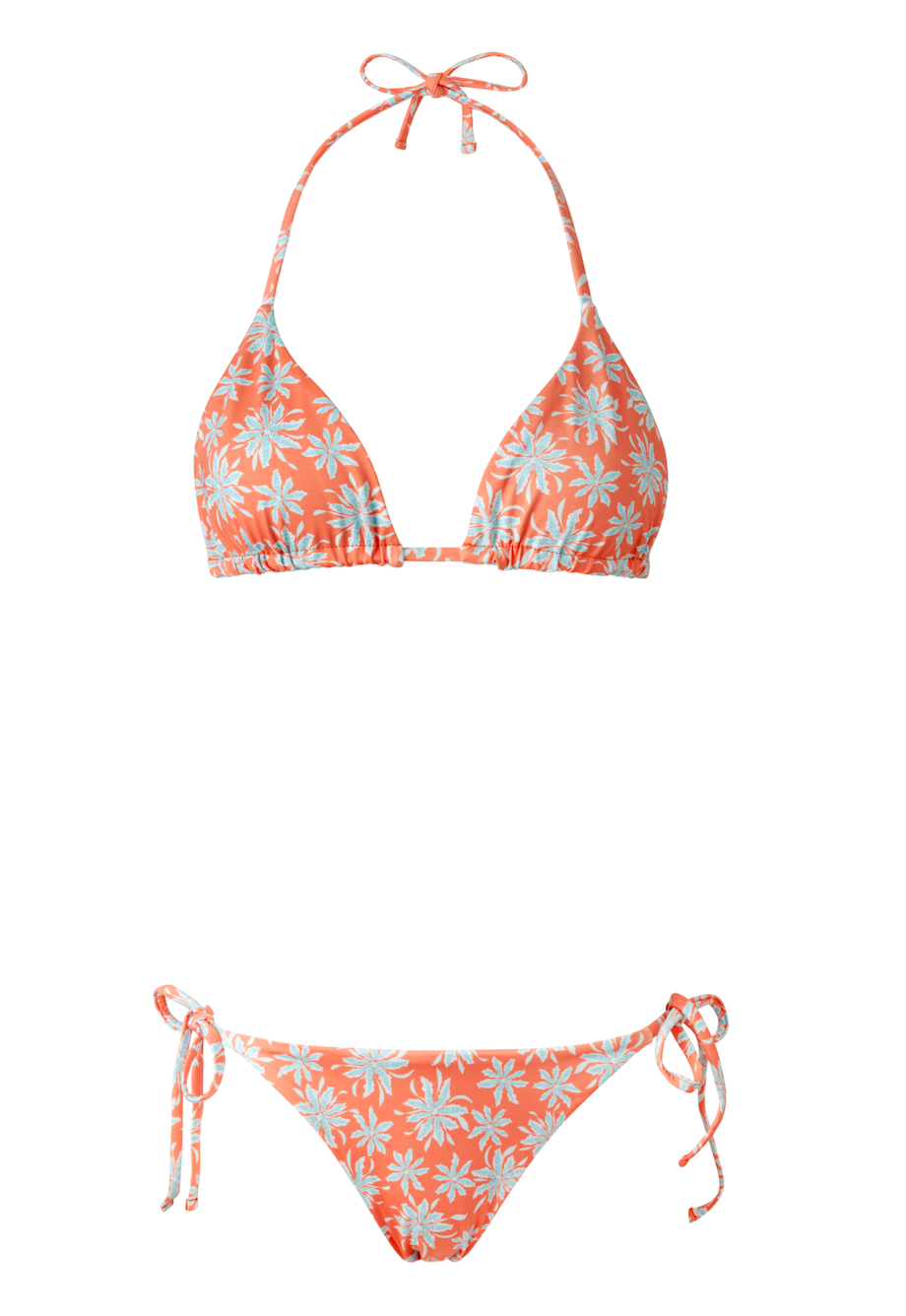 Naupaka Kahakai Orange Bikini