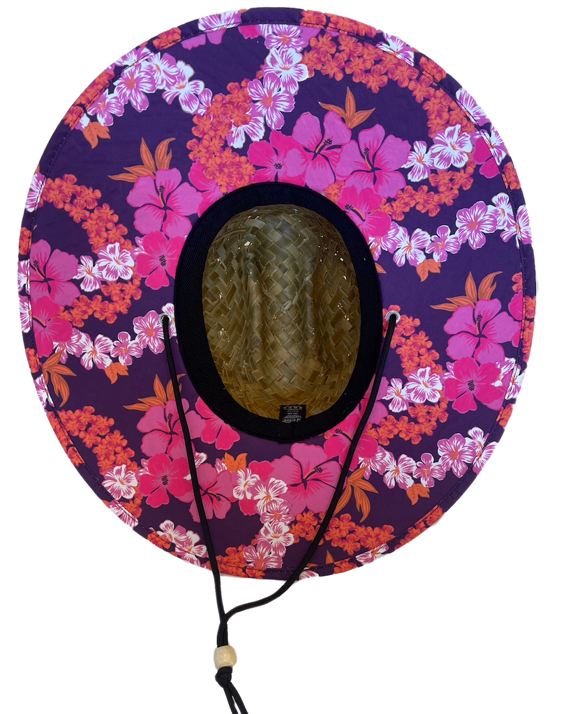 Life is Better in a Straw Hat - Waimea Purple